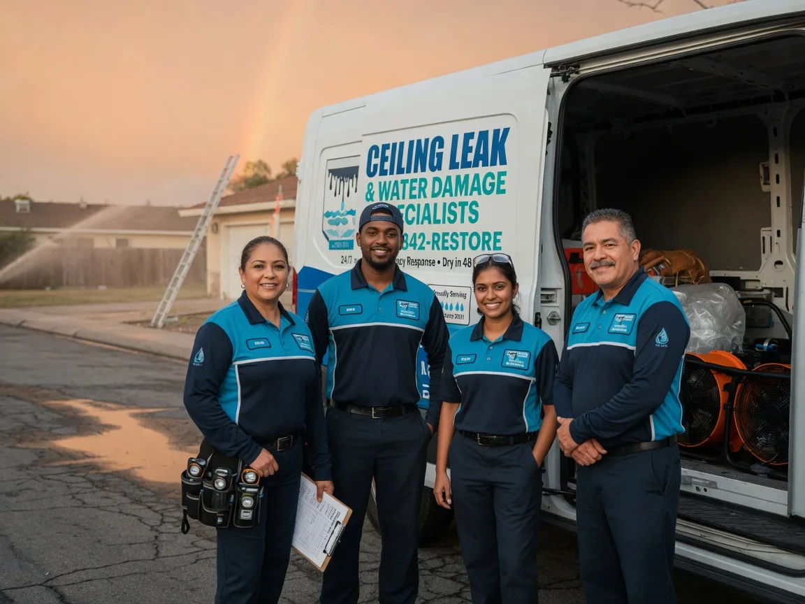 Ceiling Leak Cleanup company in Millfield, OH